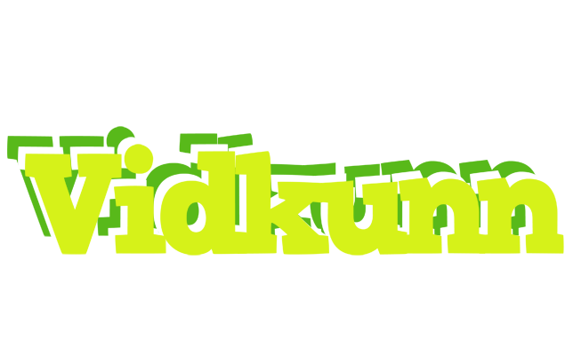 Vidkunn citrus logo