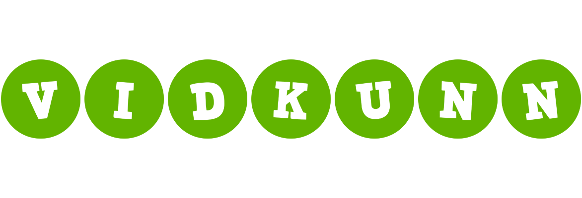 Vidkunn games logo