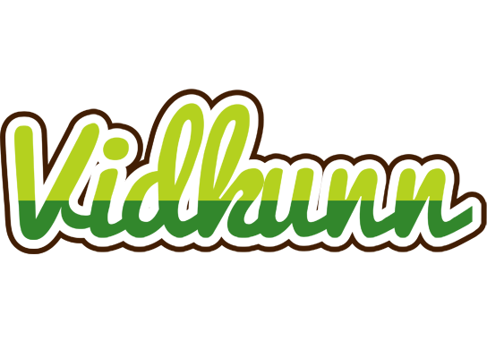Vidkunn golfing logo