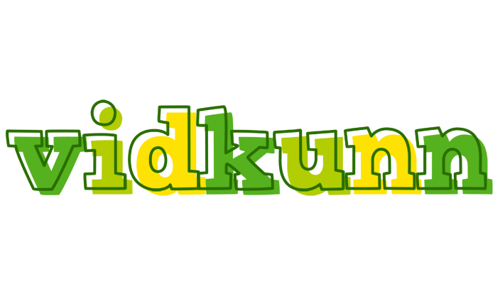 Vidkunn juice logo