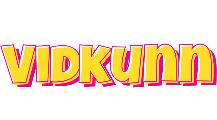 Vidkunn kaboom logo