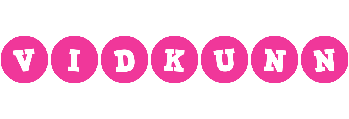 Vidkunn poker logo