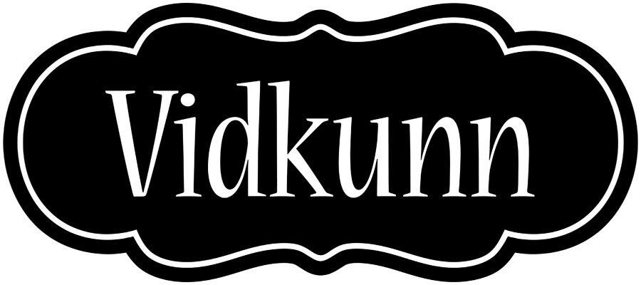 Vidkunn welcome logo