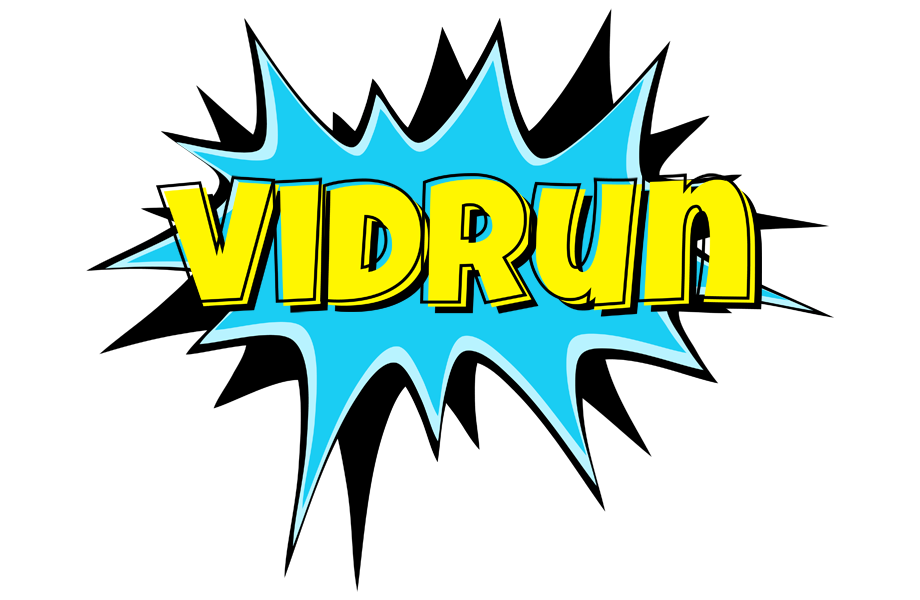 Vidrun amazing logo