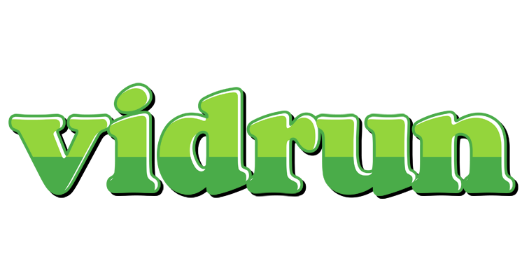 Vidrun apple logo