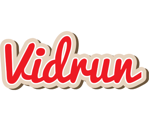 Vidrun chocolate logo