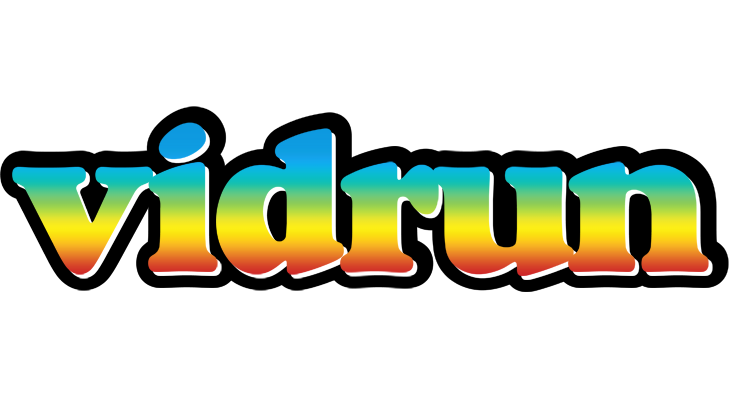 Vidrun color logo
