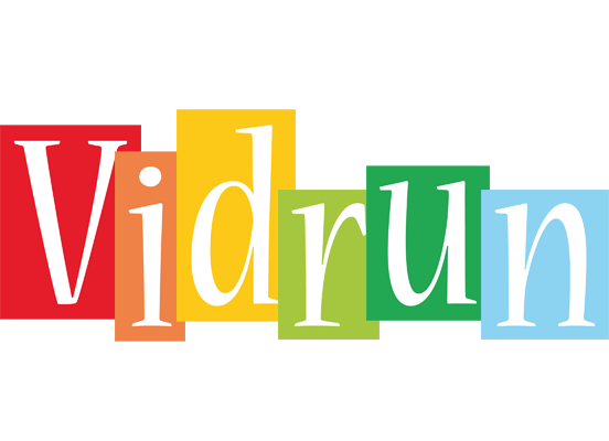 Vidrun colors logo