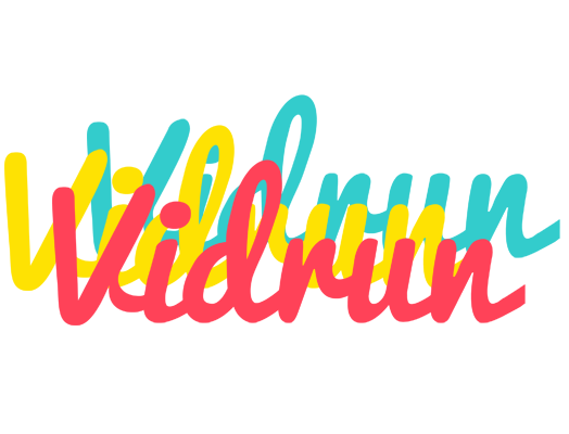 Vidrun disco logo