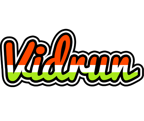 Vidrun exotic logo