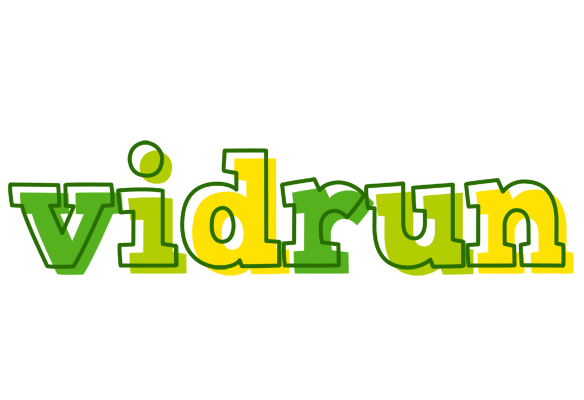 Vidrun juice logo