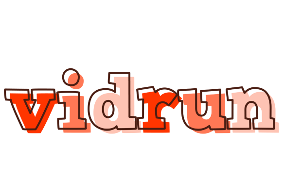 Vidrun paint logo
