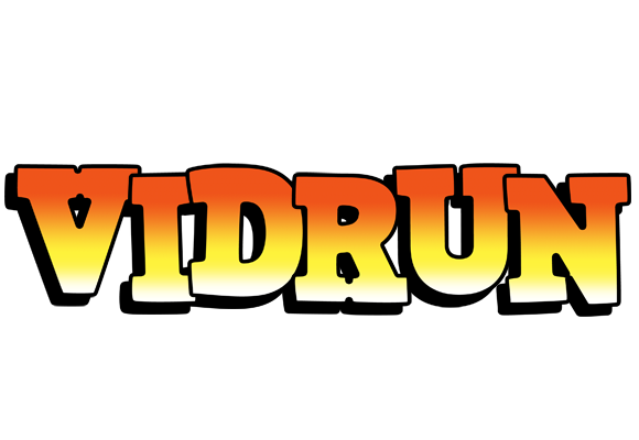 Vidrun sunset logo