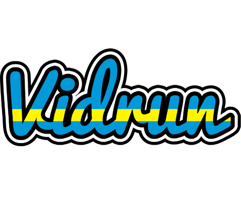 Vidrun sweden logo