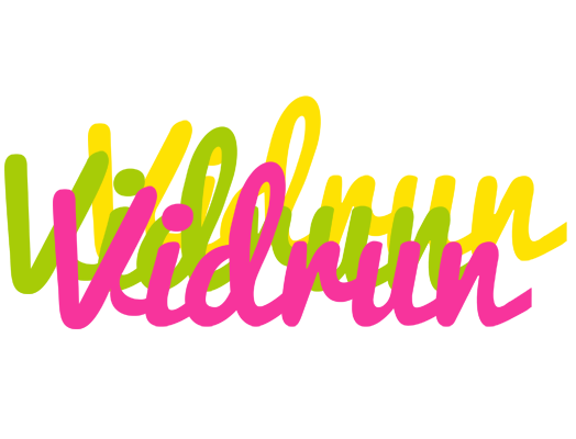 Vidrun sweets logo