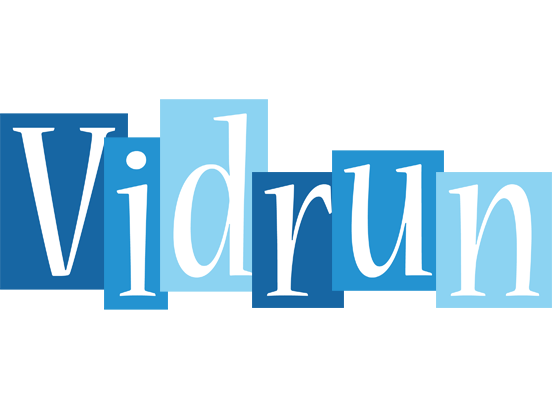 Vidrun winter logo