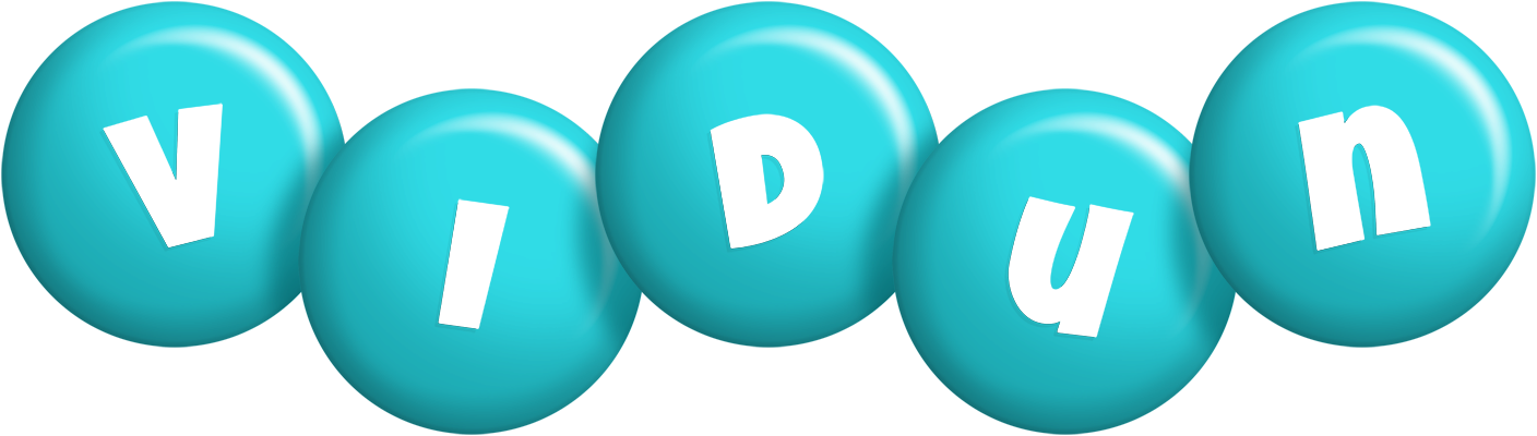 Vidun candy-azur logo