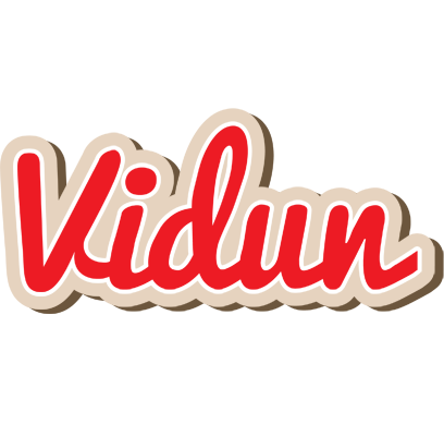 Vidun chocolate logo