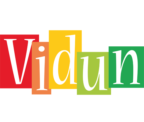 Vidun colors logo