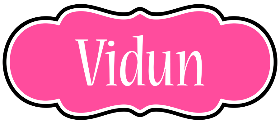 Vidun invitation logo