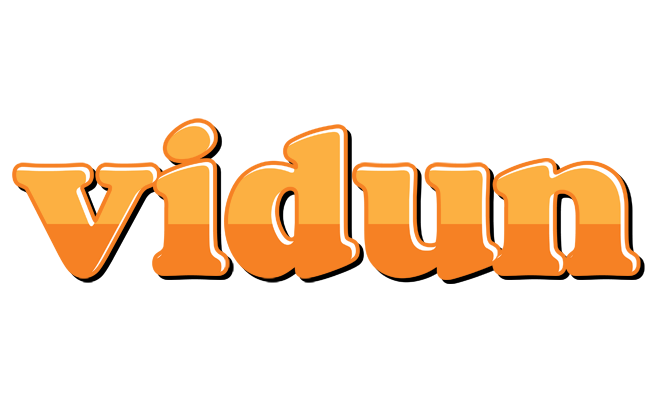 Vidun orange logo