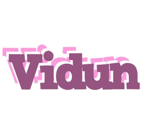 Vidun relaxing logo