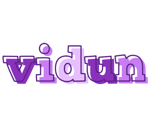 Vidun sensual logo