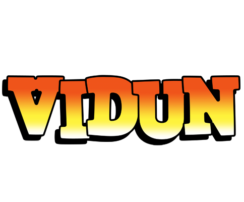 Vidun sunset logo