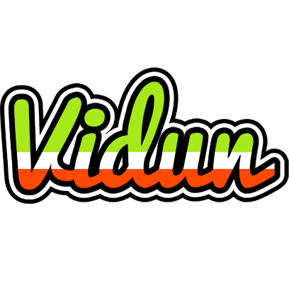 Vidun superfun logo