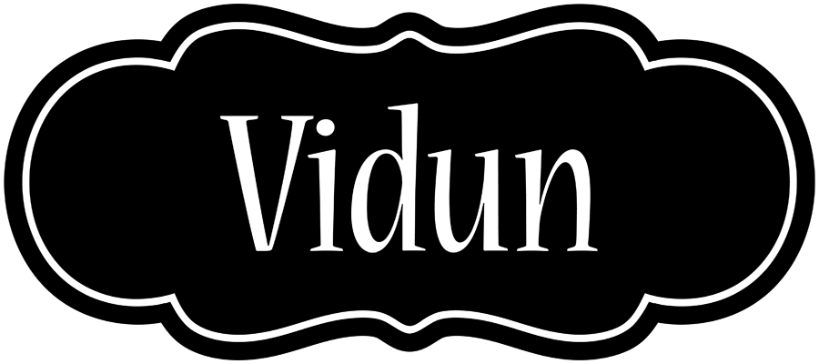 Vidun welcome logo