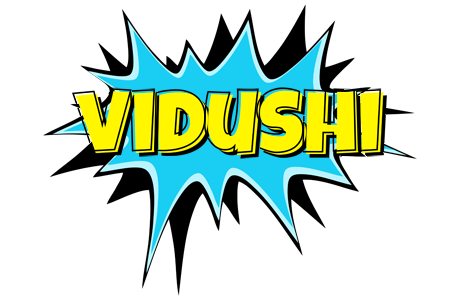 Vidushi amazing logo