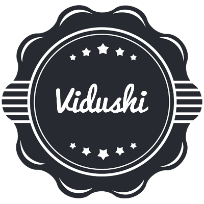 Vidushi badge logo