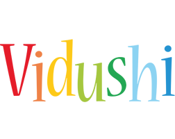 Vidushi birthday logo