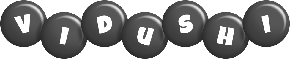 Vidushi candy-black logo