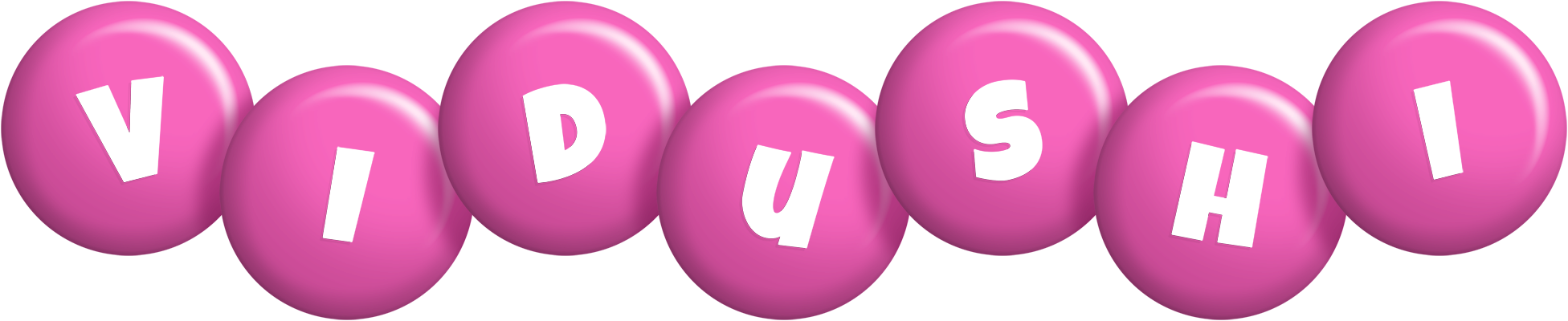 Vidushi candy-pink logo