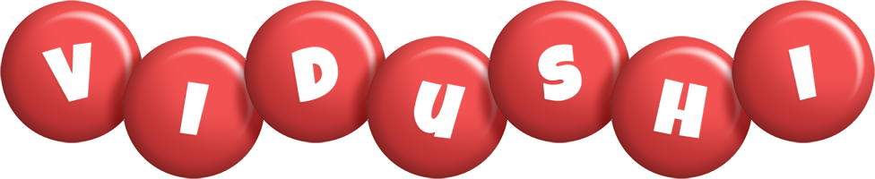 Vidushi candy-red logo