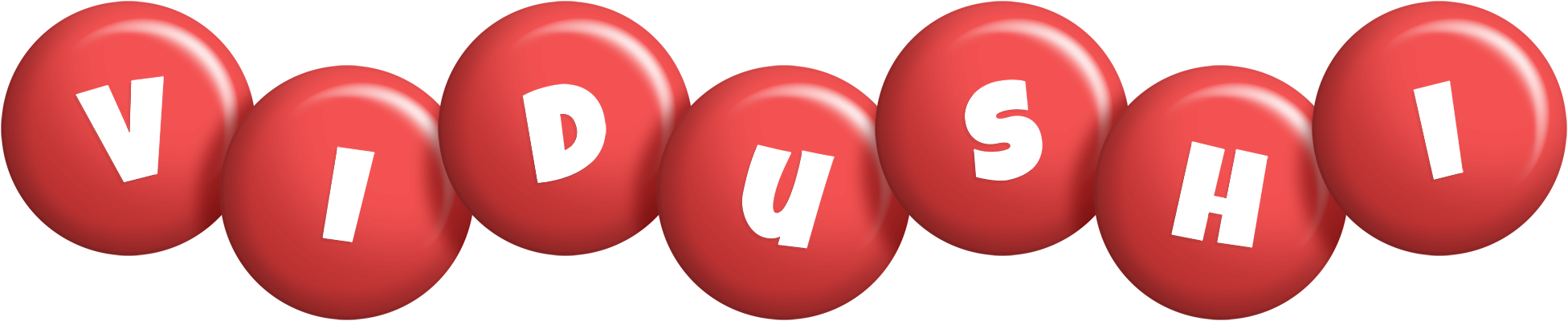 Vidushi candy-red logo