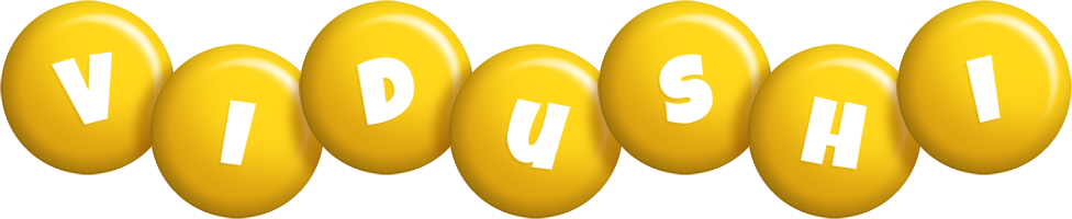 Vidushi candy-yellow logo