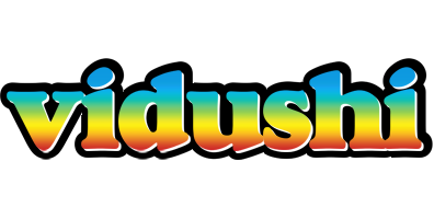 Vidushi color logo