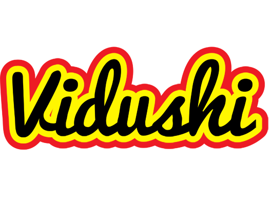 Vidushi flaming logo