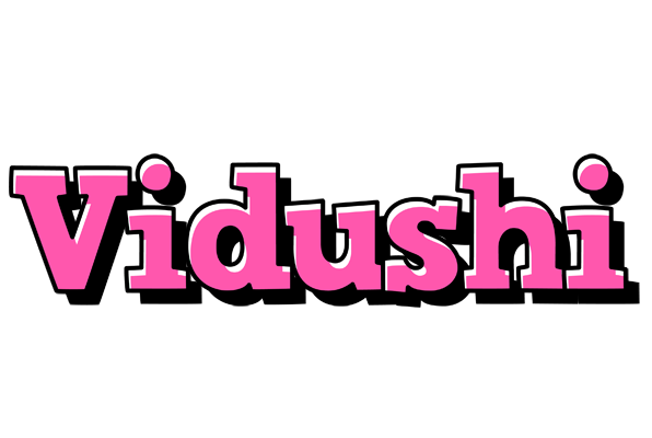Vidushi girlish logo