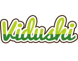 Vidushi golfing logo