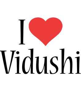 Vidushi i-love logo