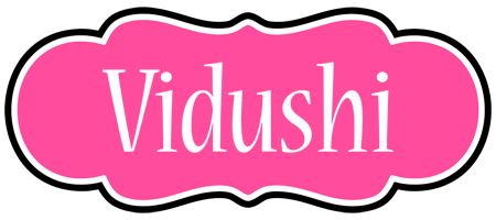 Vidushi invitation logo