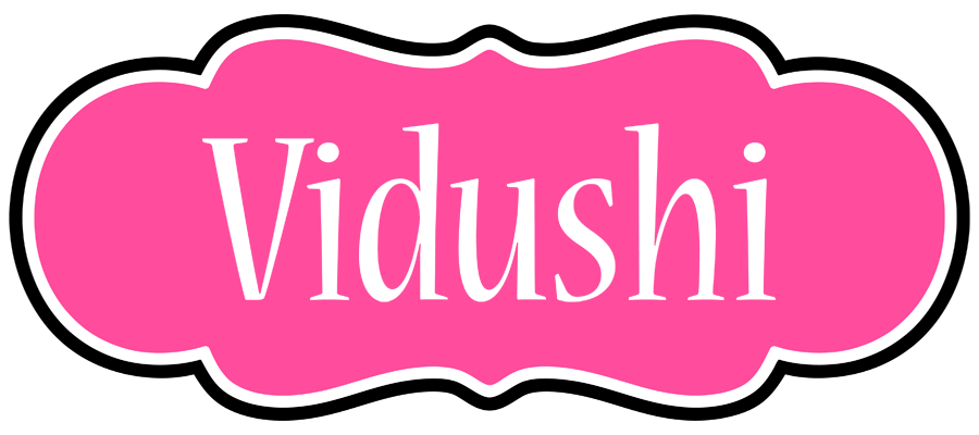 Vidushi invitation logo