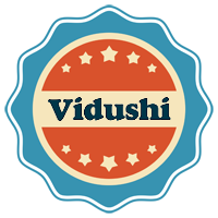Vidushi labels logo