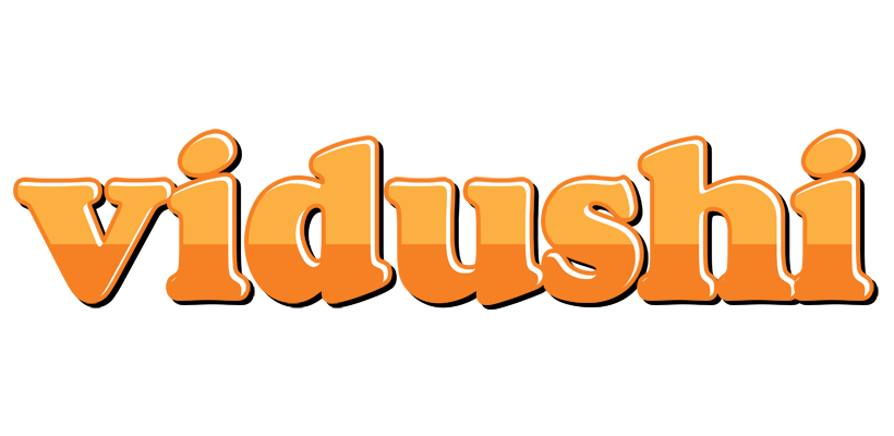 Vidushi orange logo