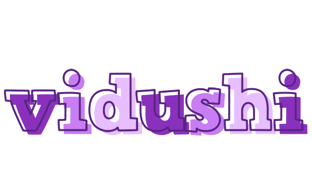 Vidushi sensual logo