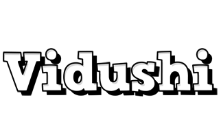 Vidushi snowing logo