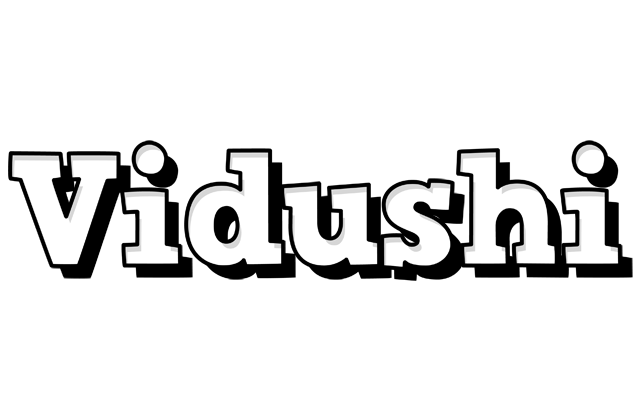 Vidushi snowing logo